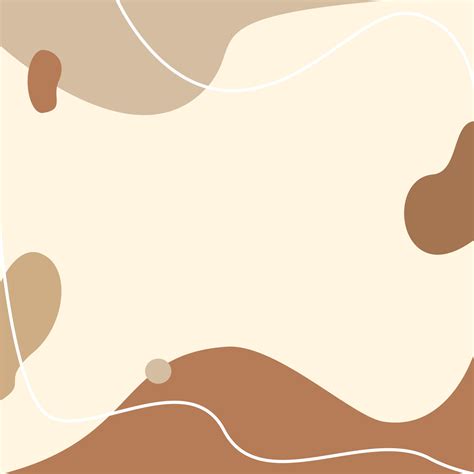 Simple Abstract Brown Aesthetic Pattern Background 3525648 Vector Art