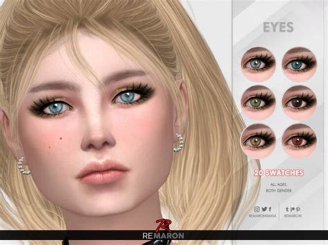 Realistic Eyes N14 All Ages By Remaron At Tsr Sims 4 Updates