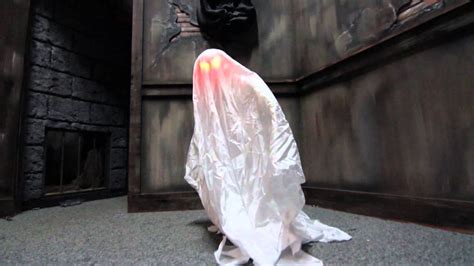 Ss86041 Hovering Ghost Animated Prop Led Lights Youtube