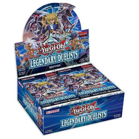 Legendary Duelists 1st Edition Booster Box Yu Gi Oh Sealed Product