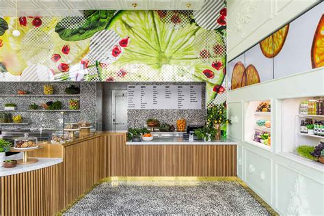Inspirational Interior Designs Of Fruit Juice Shop