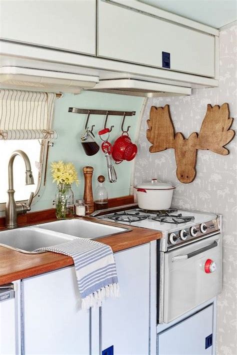 20 Awesome Rustic Camper Kitchen Ideas Go Travels Plan Vintage