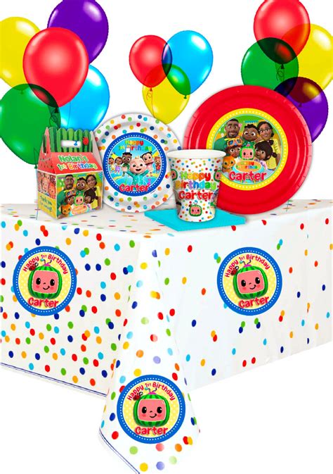 Cocomelon African American Cody Baby Basic Party Pack For 12 Etsy