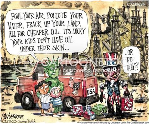 Fracking Cartoons And Comics Funny Pictures From Cartoonstock