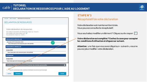 D Claration De Ressources Aide Personnelle Au Logement Bienvenue Sur Caf Fr