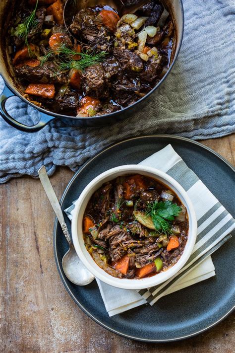 Slow Cooked Red Wine Beef Stew Recipe Beef Stew Wine French Beef