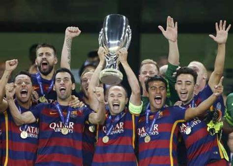 I dati non sono attualmente disponibili. Supercoppa europea: Barcellona-Siviglia 5-4, decide Pedro ...