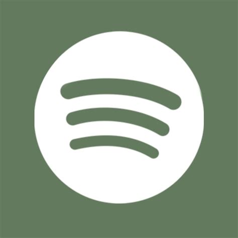 Green App Icons Spotify En 2023 Icône Application Fond Décran Vert