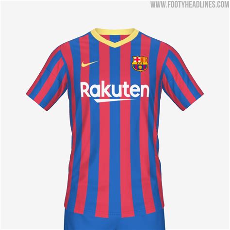 Barcelona's champions league 2021/22 kit. Nike FC Barcelona 21-22 Home, Away & Third Kits Based on ...