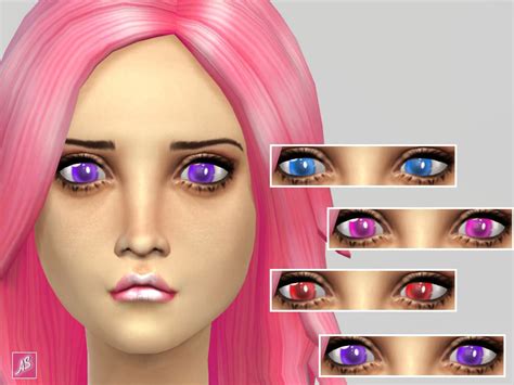 Bright Anime Eyes Non Default The Sims 4 Catalog