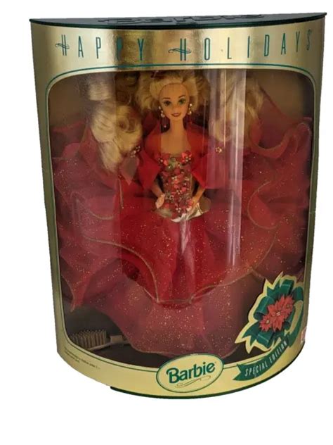 Mattel Happy Holidays Special Edition Barbie Doll 1993 Eur 1841 Picclick Fr