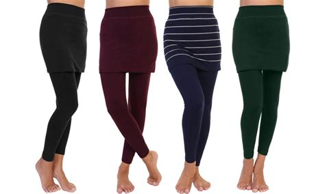 Up To 64 Off On Women S Skirted Leggings Groupon Goods