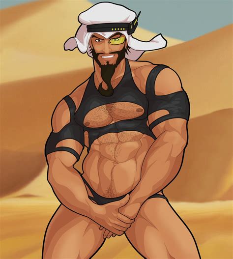 Rule 34 Bara Beard Capcom Chest Hair Dkmate Facial Hair Gay Male Male Only Muscles Muscular