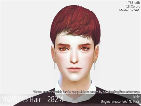 May Sims May Hair 282m Hair Retextured Sims 4 Hairs