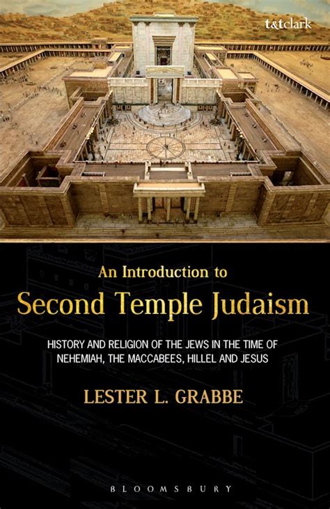 An Introduction To Second Temple Judaism History And Religion Of The