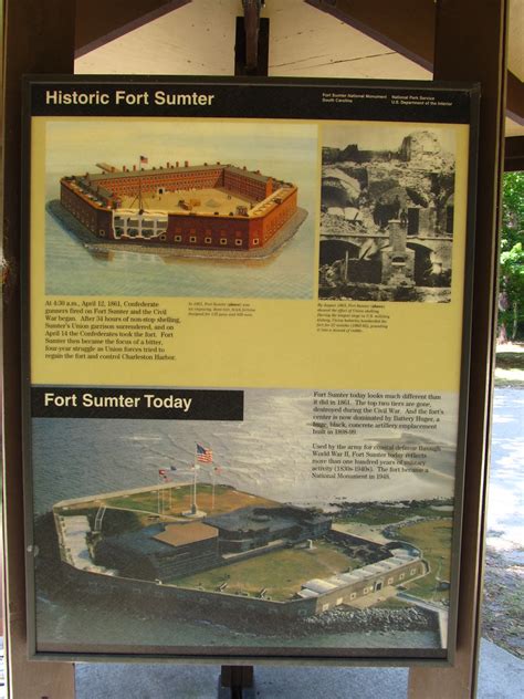 Fort Sumter Information Charles Pinckney National Histori Flickr