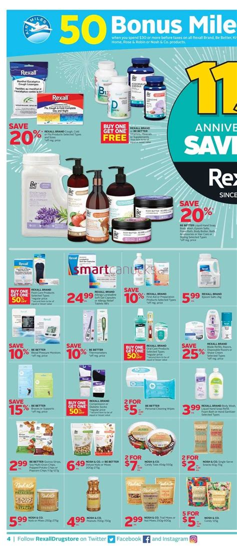 Rexall On Flyer September 27 To October 3