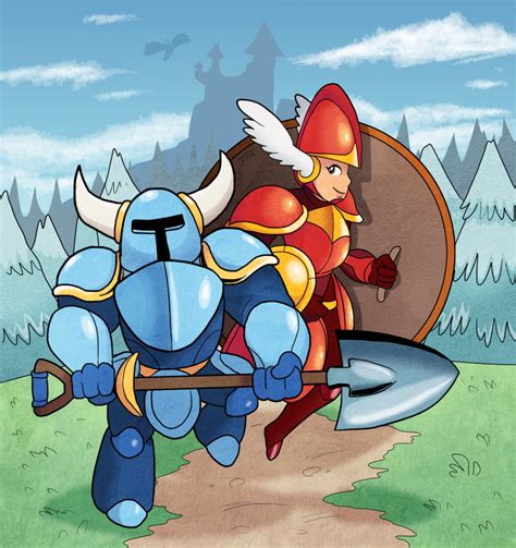 Shovel Shield Knight By Jennyjams On Deviantart