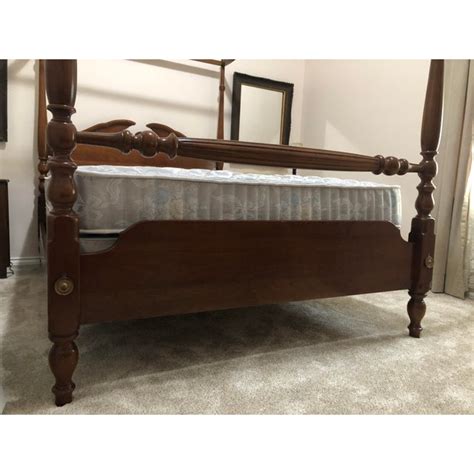1960s Traditional Thomasville Full Size Four 4 Poster Canopy Bed Chairish