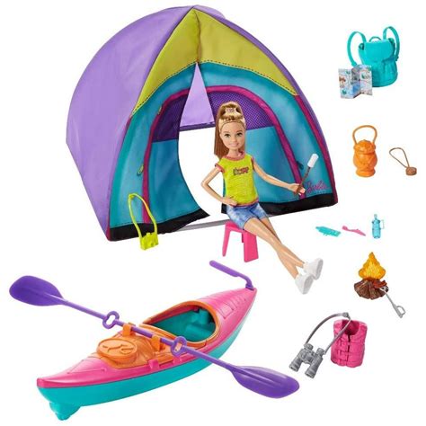Barbie Team Stacie Doll Camping Accessories
