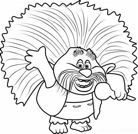 Free printable trolls coloring pages. Trolls Holiday movie Coloring Pages