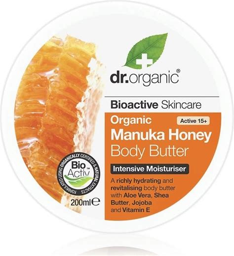 Dr Organic Organic Manuka Honey Body Butter 200 Ml Ecco Verde
