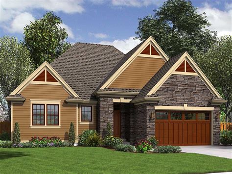 This house plan can be seen in the following architectural types and categories. 2 or 3 Bedroom Ranch With Character - 69539AM ...