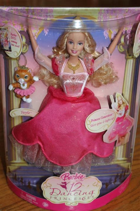 Mattel Barbie In The 12 Dancing Princesses Princess Genevieve Doll Ebay