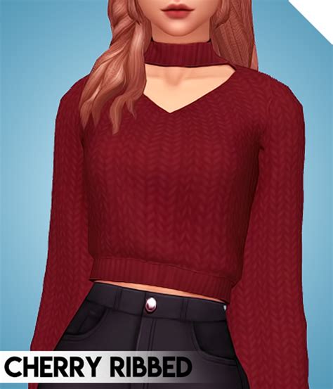 Sims 4 Cardigan With Button Up Cc
