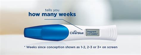 Clearblue Digital Pregnancy Test With Weeks Indicator 2 Test Home