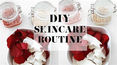 Diy Skincare Routine Natural At Home Face Products Youtube