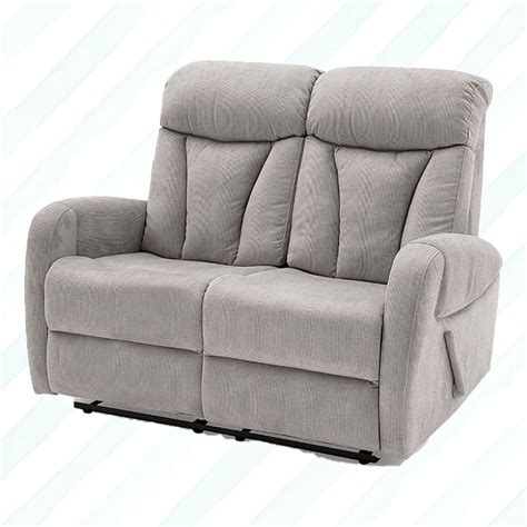 Monica 2 Seater Reclining Sofa Grey Get Furnished