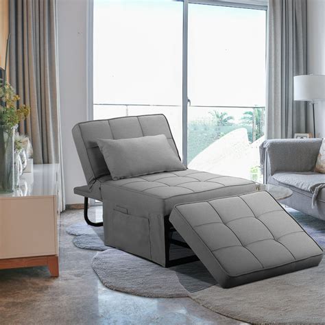 Ainfox Convertible Sofa Bed 4 In 1 Multi Function Folding Modern