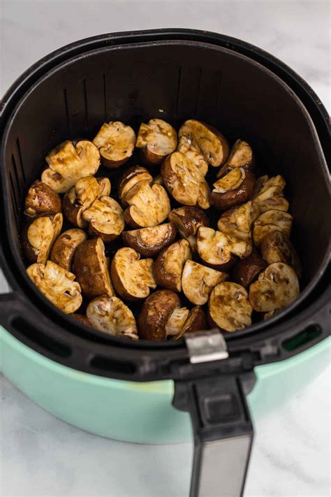 Air Fryer Mushrooms Recipe - Build Your Bite