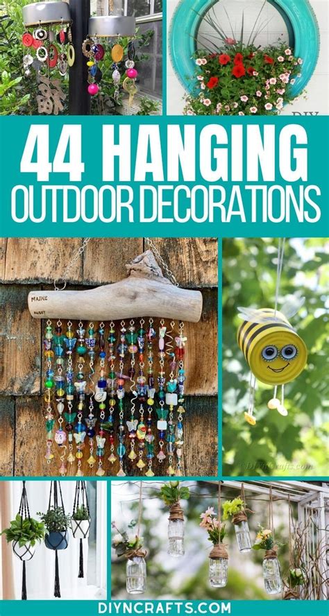 44 Gorgeous Hanging Decorations To Beautify Your Outdoor Spaces