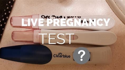 Live Pregnancy Test 9 11 Dpo Cycle 4 Youtube