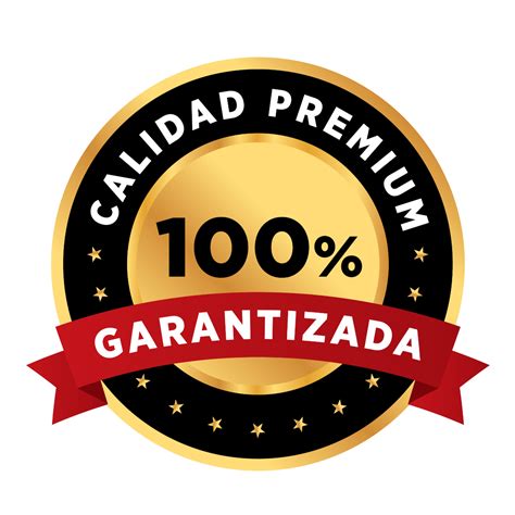 Sello De Garantía 100 Calidad Premium Garantizada Etiquetas De