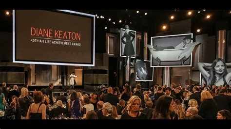 Diane Keaton Afi Life Achievement Award Tribute Grand Entrance Youtube