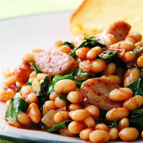 Bbq Baked Beans And Sausage Recipe Eatingwell