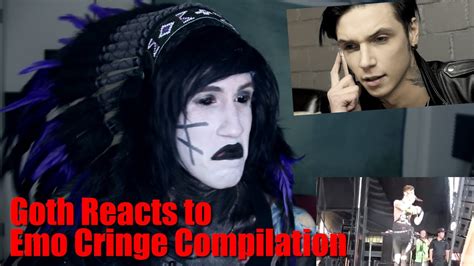 Goth Reacts To Emo Cringe Compilation Youtube
