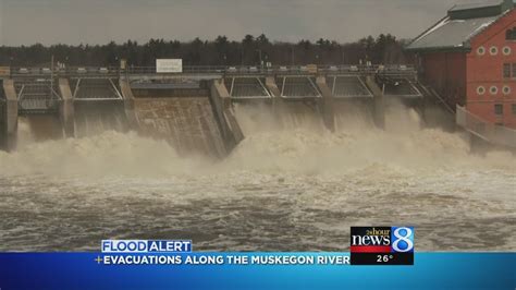 Nws Muskegon River To Stay Over Flood Stage For Days Youtube