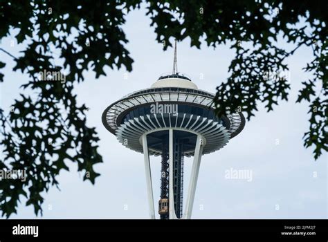 Seattle Space Needle Observation Tower Seattle Washington State