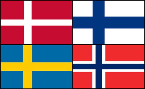 Norway Sweden And Denmark Flags About Flag Collections