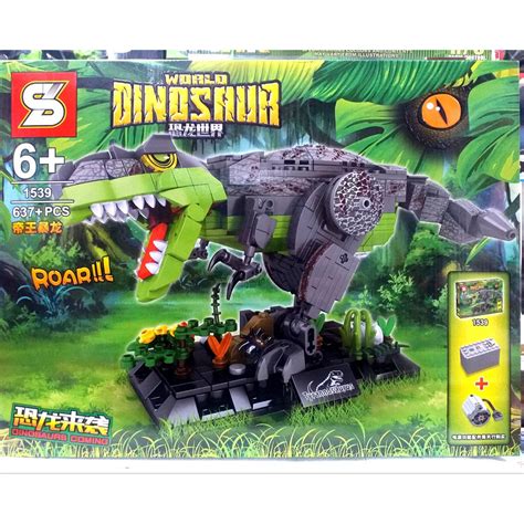 Lego Lắp Ghép Khủng Long Bạo Chúa Terex Dinosaur Có Động Cơ Sy1539637