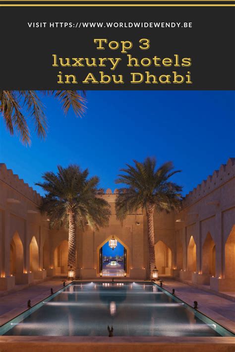 Top 3 Luxury Hotels In Abu Dhabi › Worldwidewendy