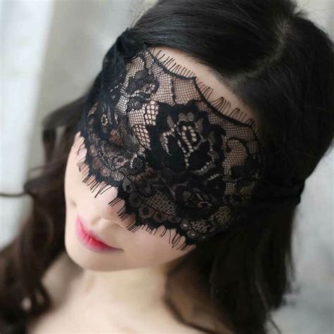 Ladies Horny Lace Eye Masks Blindfold Masquerade Occasion Nightwear Cosplay Costume Us Henmask