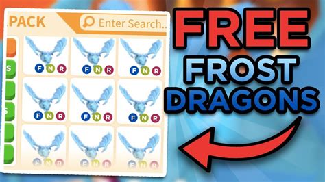 Don't wait any longer and get the rewards you deserve as soon as possible. HOW TO GET *FREE* LEGENDARY FROST DRAGON ROBLOX ADOPT ME ...