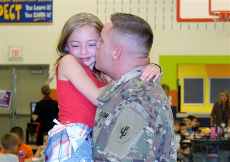 army dad surprises daughter at plainfield school video plainfield il patch