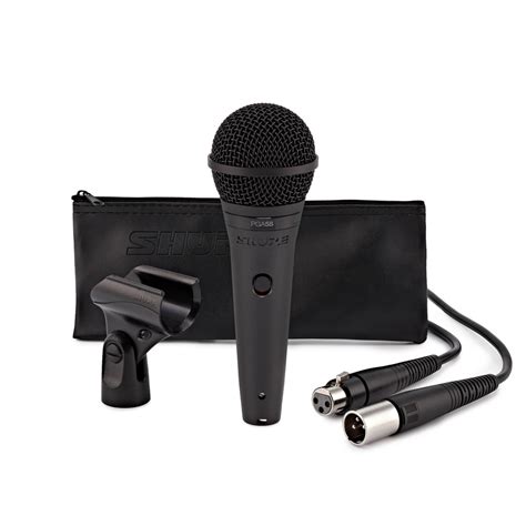 Shure Pga58 Cardioid Dynamic Vocal Microphone With Xlr Cable Gear4music