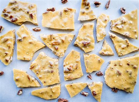 Bourbon Pecan Brittle